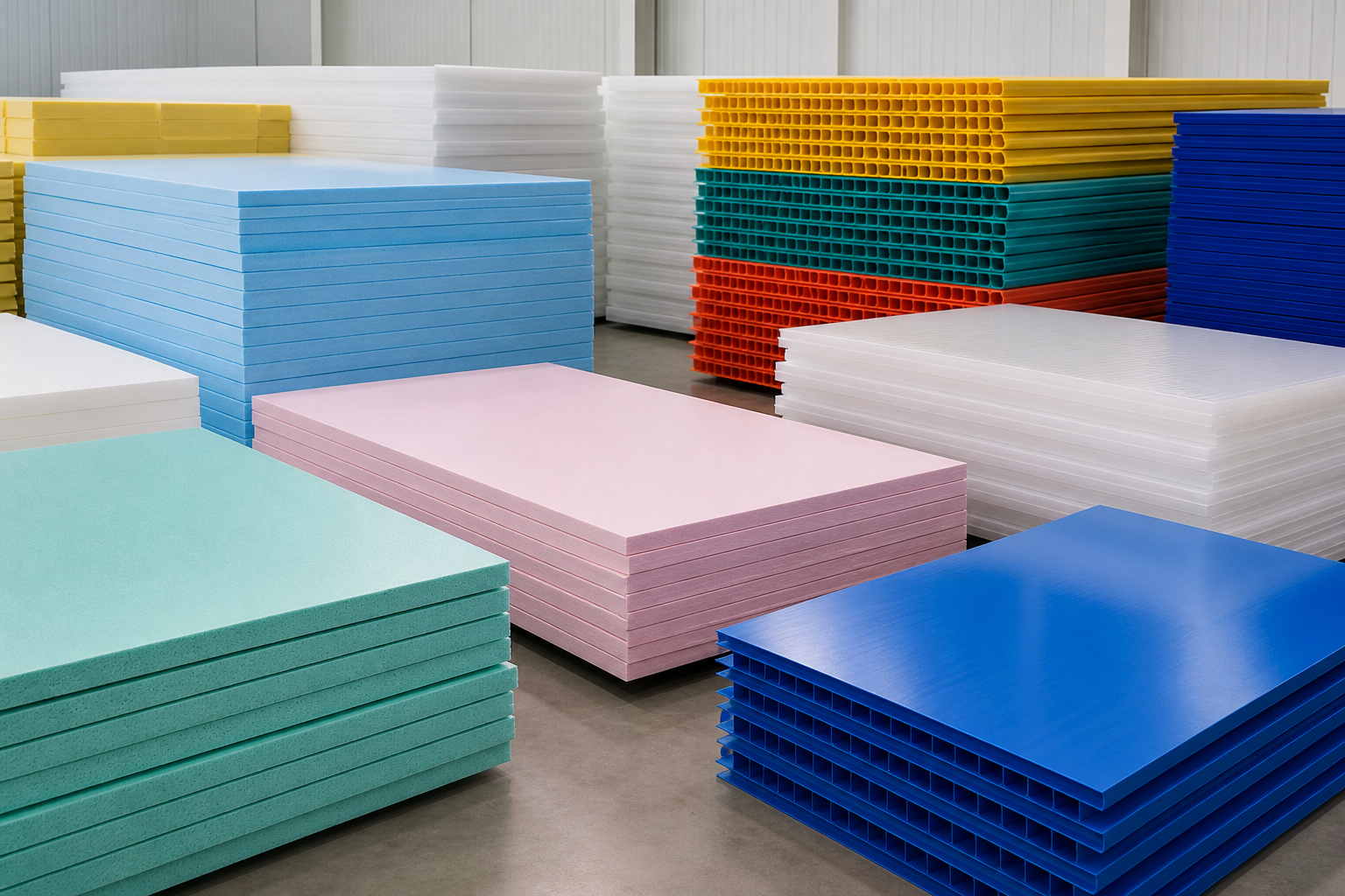 Plastic and Foam Construction Materials